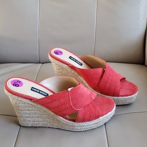 Brand new Nine West 8.5 size leather summer shoes